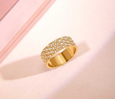 daring diva gold ring